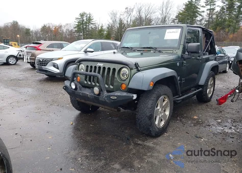 2007 Jeep Wrangler X из США, поврежденный, VIN 1J4FA24137L229376